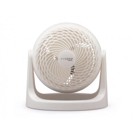 Ventilateur WOOZOO compact fixe blanc 23m²