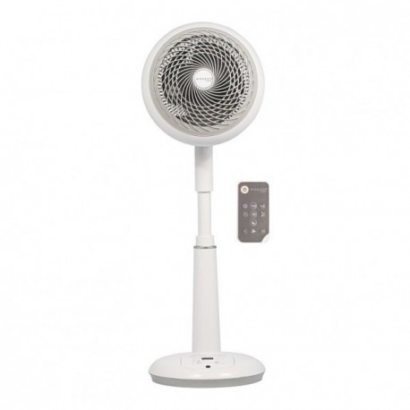 Ventilateur WOOZOO sur pied blanc 49m²
