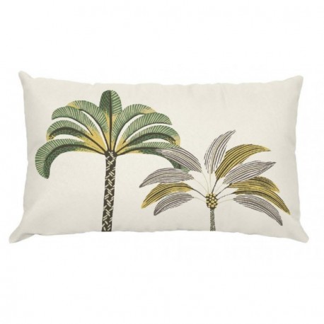 Coussin STOF RAVENALA Vert 30x50cm