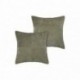 Coussin DANDY kaki 45x45cm