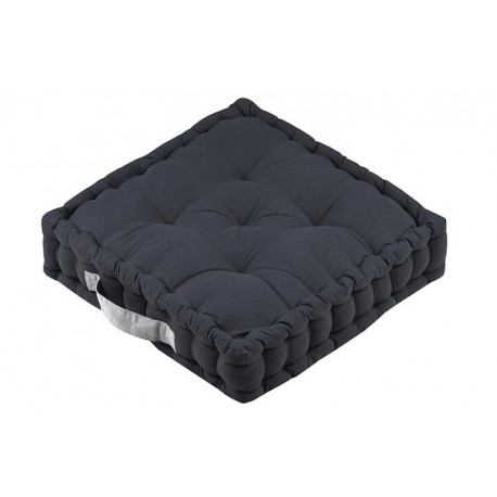 Coussin DUO STOF anthracite/souris 45x45x10cm