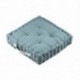 Coussin DUO STOF jade/perle 45x45x10cm