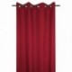 Rideau polaire NELSON rouge 135x240cm