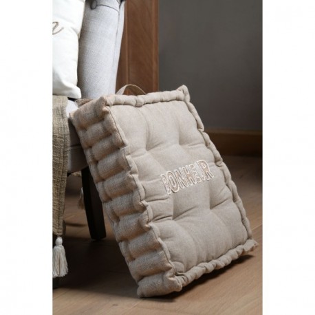 Coussin de sol STOF KINOGI Ecru 45x45x10cm