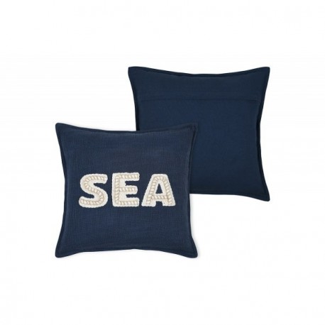 Coussin STOF ARCACHON marine 40x40cm