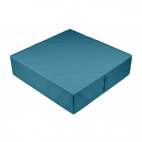 Coussin de sol LOVELY CASA Farniente canard 60x60x15cm