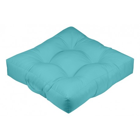 Coussin de sol STOF HAWAI Outdoor aqua 60x60x12cm