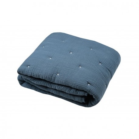 Plaid Edredon BOLTON orage 130x160cm