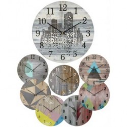 KATAMEX Pendule bois MDF 3D