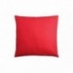 Coussin zip DUO 40x40cm rouge