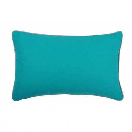 Coussin zip DUO 30x50cm céladon/souris