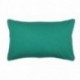 Coussin zip DUO 30x50cm émeraude