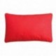 Coussin zip DUO 30x50cm rouge