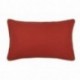 Coussin zip DUO 30x50cm terracotta