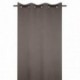 Rideau NOTTE occultant taupe 135x250cm