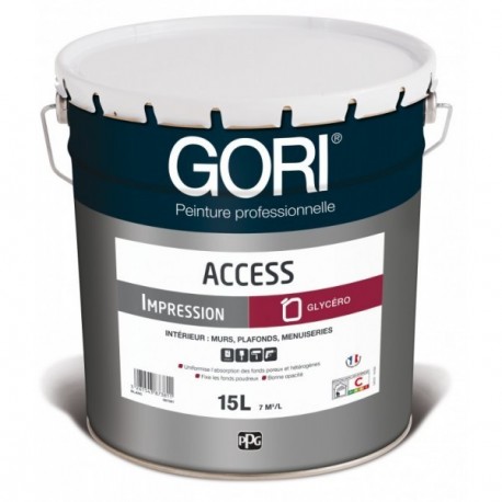 Peinture GORI Goriaccess impression glycéro blanc 15L