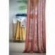 Voile STOF ONTARIO Terracotta 135x260cm 100% polyester