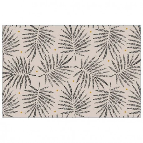 Tapis Déco Velvet Désert Leaves 40x60cm