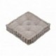 Coussin de sol DANDY taupe 45x45x10cm