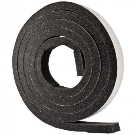 Joint de calfeutrage mousse adhésive multi-usage GEKO gris 17mmx17mmx6,5m