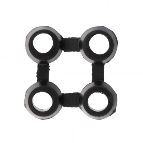 Raccord De Fixation Noir LUANCE X2