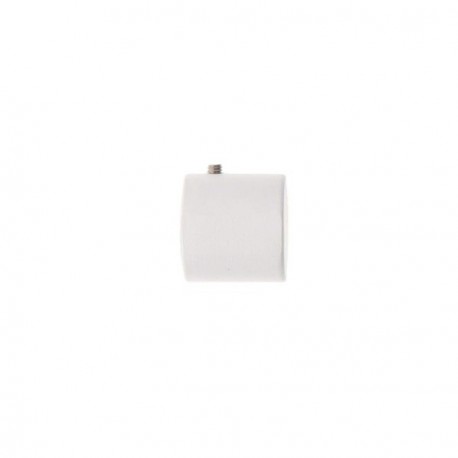 Embout Bouchon D20 Blanc LUANCE Mat