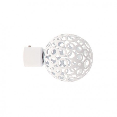 Embout Boule Perforee Blc LUANCE Mat