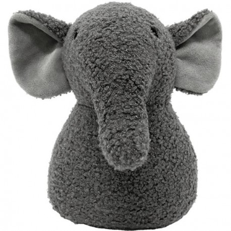 Butée de porte LUANCE Eléphant gris anthracite