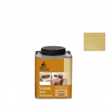 Vernis bois LES ANCIENS EBENISTES brillant chêne clair 250ml