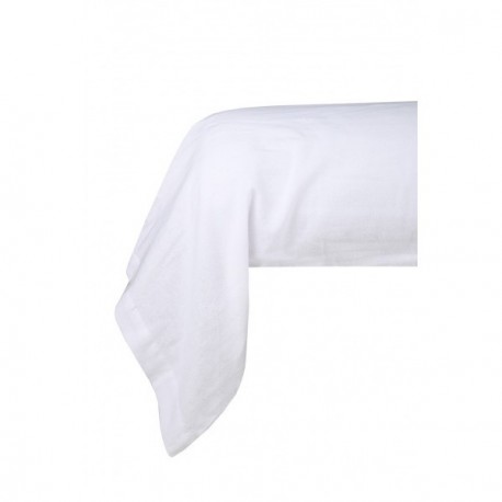 Protège Traversin STOF ELISE blanc 43x180cm