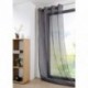 Voilage MONNA Anthracite 135x260cm