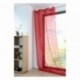 Voilage MONNA rouge 135x260cm