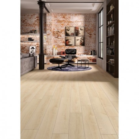 Stratifié ALSAFLOOR Allure WR 10mm 464 chêne jasmin paquet de 1,93m²