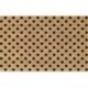 Tapis brosse coco 15mm Géométric Pois 40x60cm