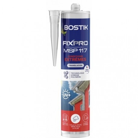 Colle de fixation FIXPRO BOSTIK MSP 117 290ml