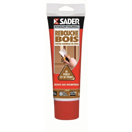 Enduit pâte rebouche bois SADER Gamme GSA 330g