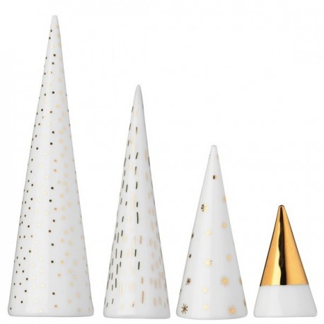 RÄDER Petite Forêt Or Set de 4