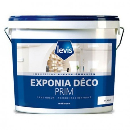 Peinture LEVIS Exponia Deco Prim blanc 1L