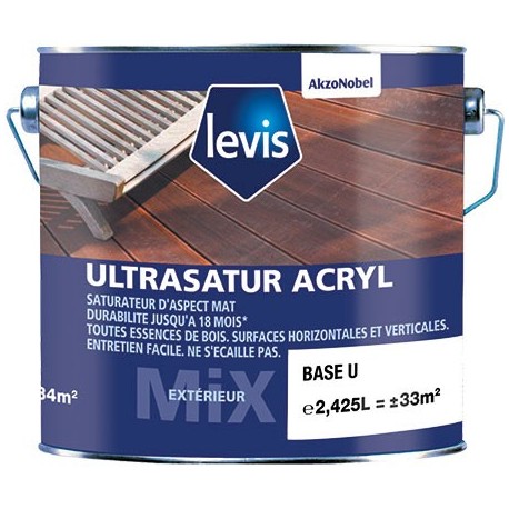 Saturateur LEVIS Ultra-satur Acryl Base U 2,5L