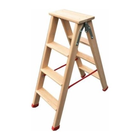 Echelle double RICHOMME BMP2003 3 marches bois - 1,03m