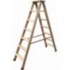 Echelle double RICHOMME BMP2006 6 marches bois - 1,78m