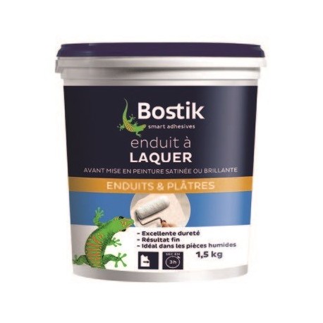 Enduit à laquer BOSTIK Gamme GSB 1,5kg