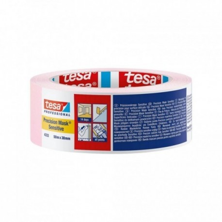 Adhésif de masquage de précision rose TESA 50mx38mm