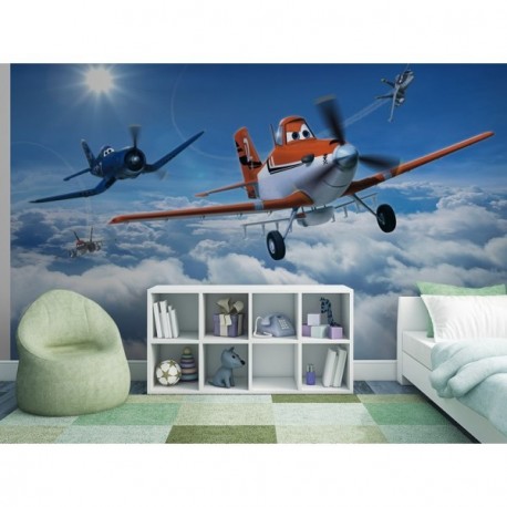 Photo murale KOMAR Collection Sunny Décor Disney 8 panneaux SD465 Au dessus des Nuages