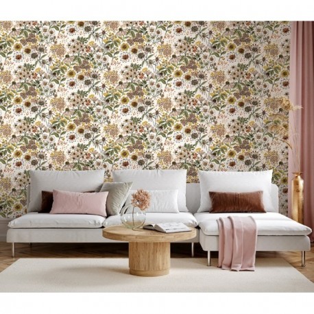 Papier peint stock DELZONGLE Collection SOPHIA 2027 référence 1016