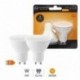 Pack 2 ampoules LED GU10 dichroique 6W 3000K