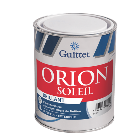 Peinture GUITTET Orion soleil brillant blanc 1L
