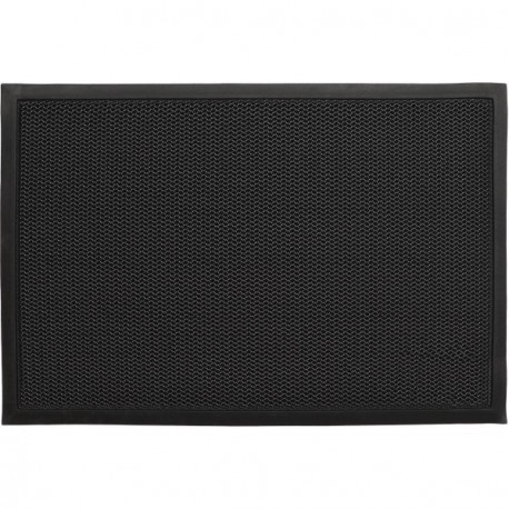 Tapis 3d Grille Grisnoir LUANCE 40x60cm