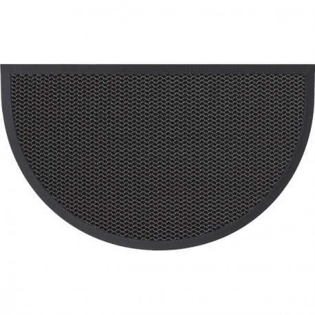 Tapis 1/2lune 3d Grnoir LUANCE 43x76cm