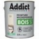 Peinture bois ADDICT glycéro satin blanc cassé-ivoire RAL 9001 2,5L